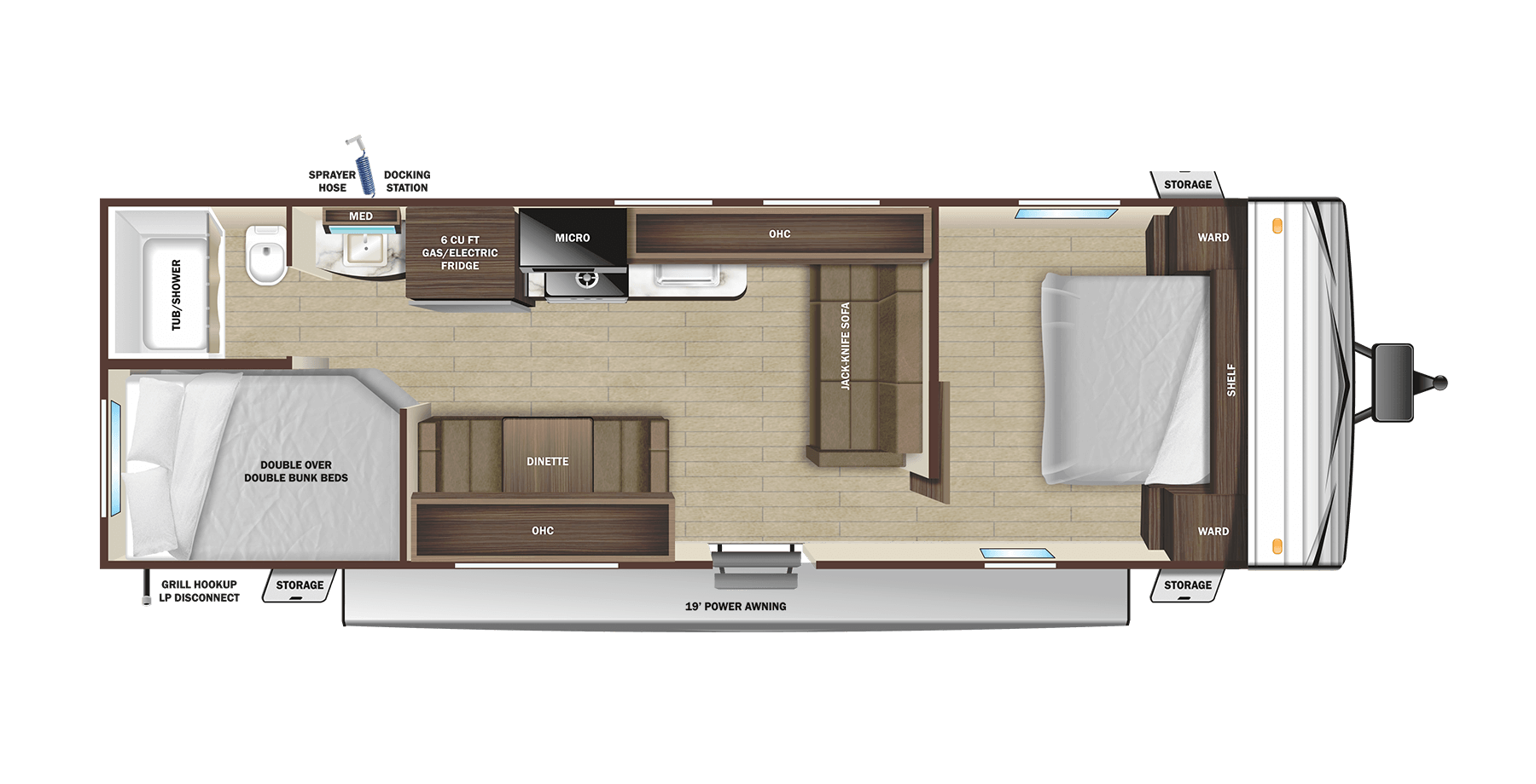 Open Range Travel Trailer Floor Plans